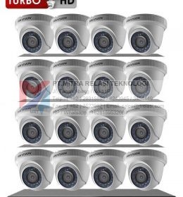 PAKET CCTV HIKVISION, PAKET CCTV HIKVISION Turbo HD 2.0 MP Premium, IR EXIR 40m &#8211; 16 Kamera, Percayakan Kebutuhan Bisnis dan IT Perusahaan Anda kepada ITRELASI.COM