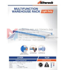 kitarack multifunction rack layer kl20, KITARACK Multifunction Warehouse Rack Layer KL20, Percayakan Kebutuhan Bisnis dan IT Perusahaan Anda kepada ITRELASI.COM