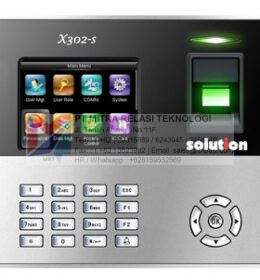 solution mesin absensi x302s