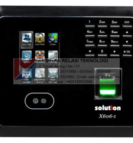 solution mesin absensi x606-s